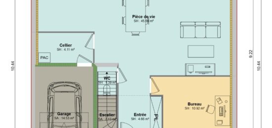 Maison neuve à , Seine-et-Marne