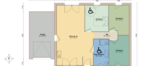 Maison neuve à , Seine-Maritime