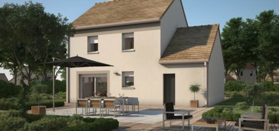 Maison neuve à Quatremare, Normandie