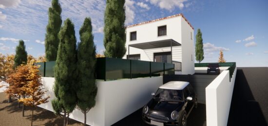 Maison neuve à Vérargues, Occitanie