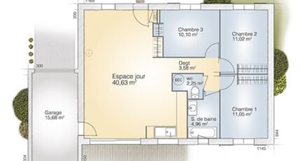 Guzargues Maison neuve - 2407758-269386_plan-maison-opale-ga-83-f-elegance.jpg Maisons Balency