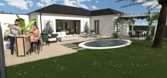 Maison neuve à Jumelles, Normandie