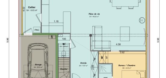 Maison neuve à , Seine-et-Marne