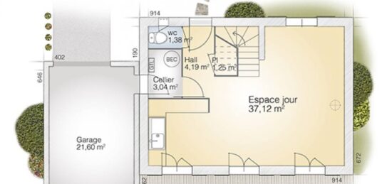 Maison neuve à , Gard