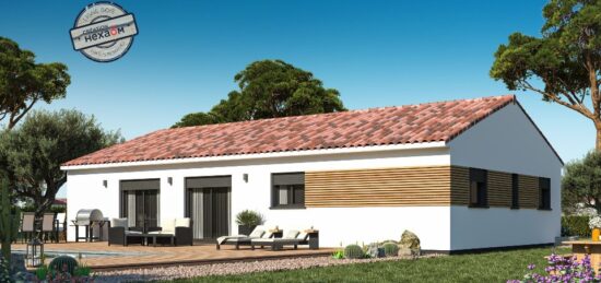 Maison neuve à Saint-Quentin-la-Poterie, Occitanie