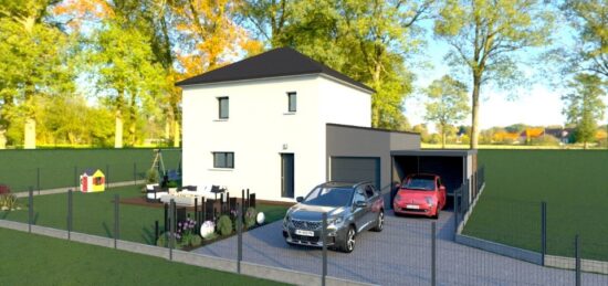 Maison neuve à Franqueville-Saint-Pierre, Normandie