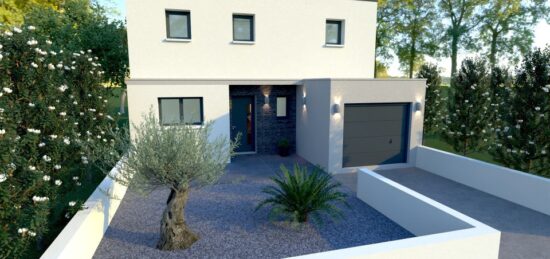 Maison neuve à Saint-Cyprien, Occitanie