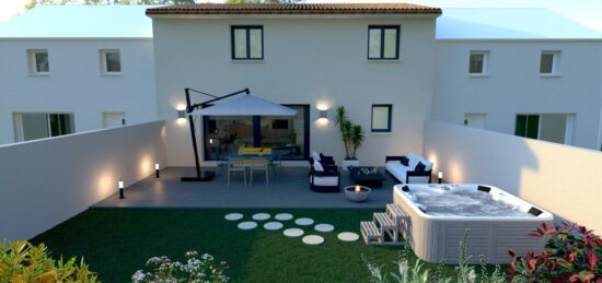 Maison neuve à Pollestres, Occitanie