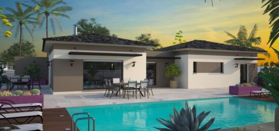 Maison neuve à Montarnaud, Occitanie