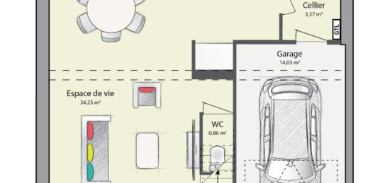 Maison neuve à , La Réunion