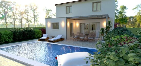 Maison neuve à Pézilla-la-Rivière, Occitanie