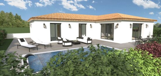 Maison neuve à Ponteilla, Occitanie