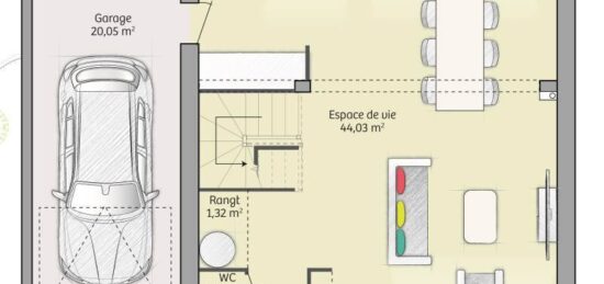 Maison neuve à , Val-de-Marne