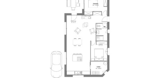 Maison neuve à , Gard