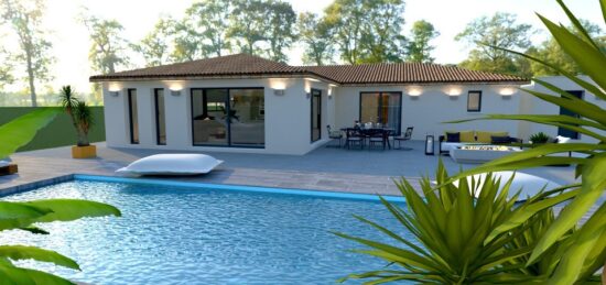 Maison neuve à Pollestres, Occitanie