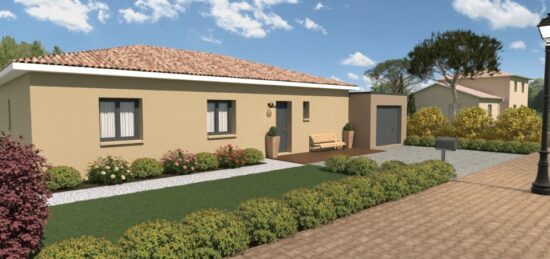 Maison neuve à Langlade, Occitanie