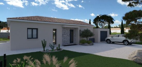 Maison neuve à Roquemaure, Occitanie