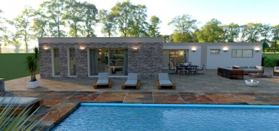 Maison neuve à Thuir, Occitanie