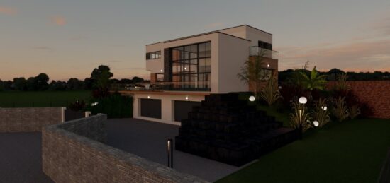 Maison neuve à Saint-Valery-en-Caux, Normandie