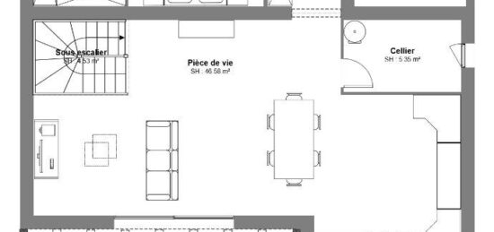 Maison neuve à , Gard