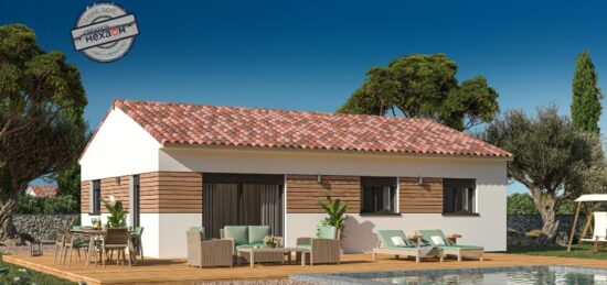 Maison neuve à Magalas, Occitanie