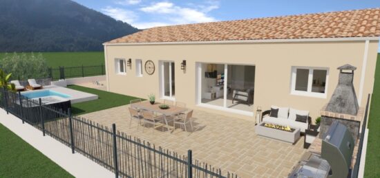 Maison neuve à Lézignan-la-Cèbe, Occitanie