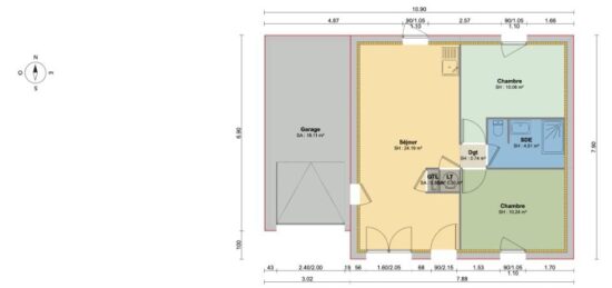 Maison neuve à , Eure