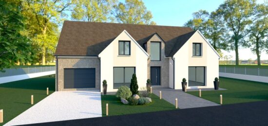 Maison neuve à Bussy-Saint-Martin, Île-de-France