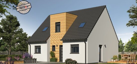 Maison neuve à Beuzeville, Normandie