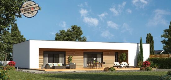 Maison neuve à Andé, Normandie