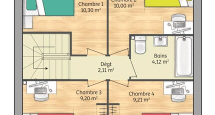 Bréval Maison neuve - 2587528-3799modele920151008bQdH8.jpeg Maisons Balency