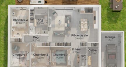 Ormoy-la-Rivière Maison neuve - 2569294-4586modele720210611MbXZI.jpeg Maisons Balency