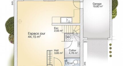 Villeneuve-lès-Avignon Maison neuve - 2609264-269201_plan-maison-jade-ga-110-elegance-rdc.jpg Maisons Balency