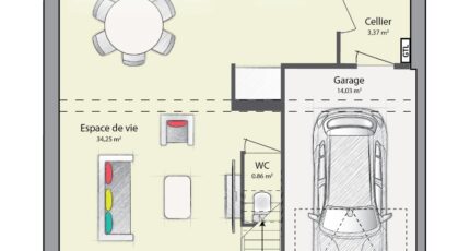 Saint-Ouen-l'Aumône Maison neuve - 2594543-1795modele820200729RsFHw.jpeg Maisons Balency