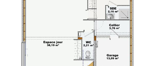Maison neuve à , Val-d'Oise