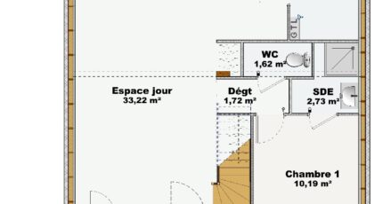 Montigny-lès-Cormeilles Maison neuve - 2573851-4586modele820250606hduwn.jpeg Maisons Balency