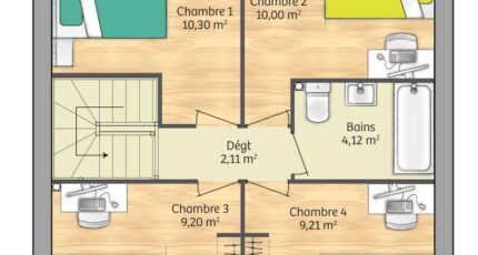 Bréval Maison neuve - 2617274-3799modele9201510076eZ8F.jpeg Maisons Balency