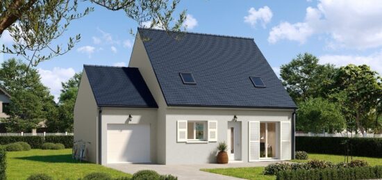 Maison neuve à Mouen, Normandie