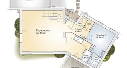 Saint-Siffret Maison neuve - 2624871-267987_plan-maison-diamant-100-elegance-rdc.jpg Maisons Balency