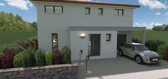 Maison neuve à Saint-Jean-Lasseille, Occitanie