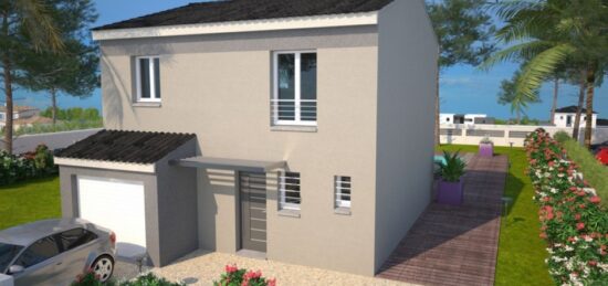 Maison neuve à Gaujac, Occitanie
