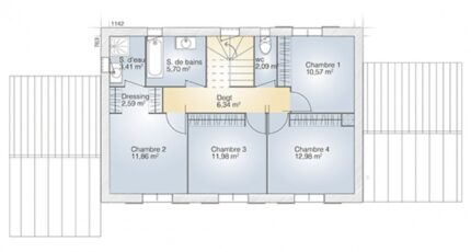 Gaujac Maison neuve - 2628353-269437_plan-maison-saphir-140-elegance-etage.jpg Maisons Balency