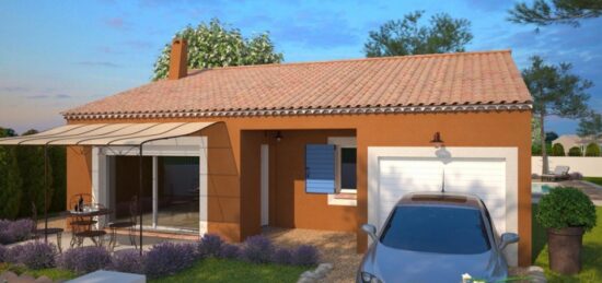 Maison neuve à Gaujac, Occitanie