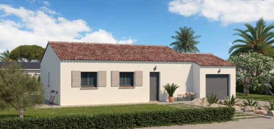 Maison neuve à Maraussan, Occitanie