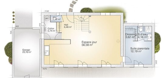 Maison neuve à , Gard