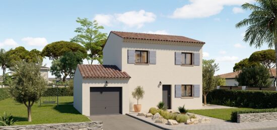 Maison neuve à Fons, Occitanie