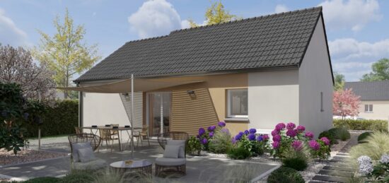 Maison neuve à Gaillon, Normandie