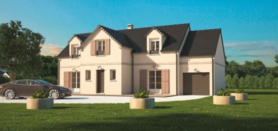 Maison neuve à Villez-sur-le-Neubourg, Normandie