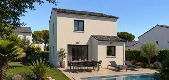 Maison neuve à Saint-Clément-de-Rivière, Occitanie