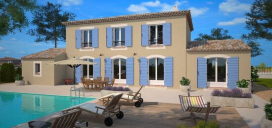 Maison neuve à Nages-et-Solorgues, Occitanie